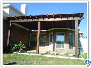 Cedar pergola 2