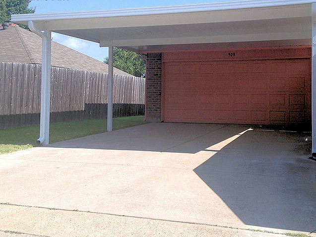 Cedar Car Port Texas