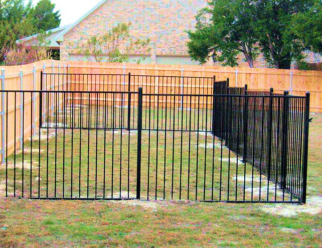 Wrought iron fence Texas