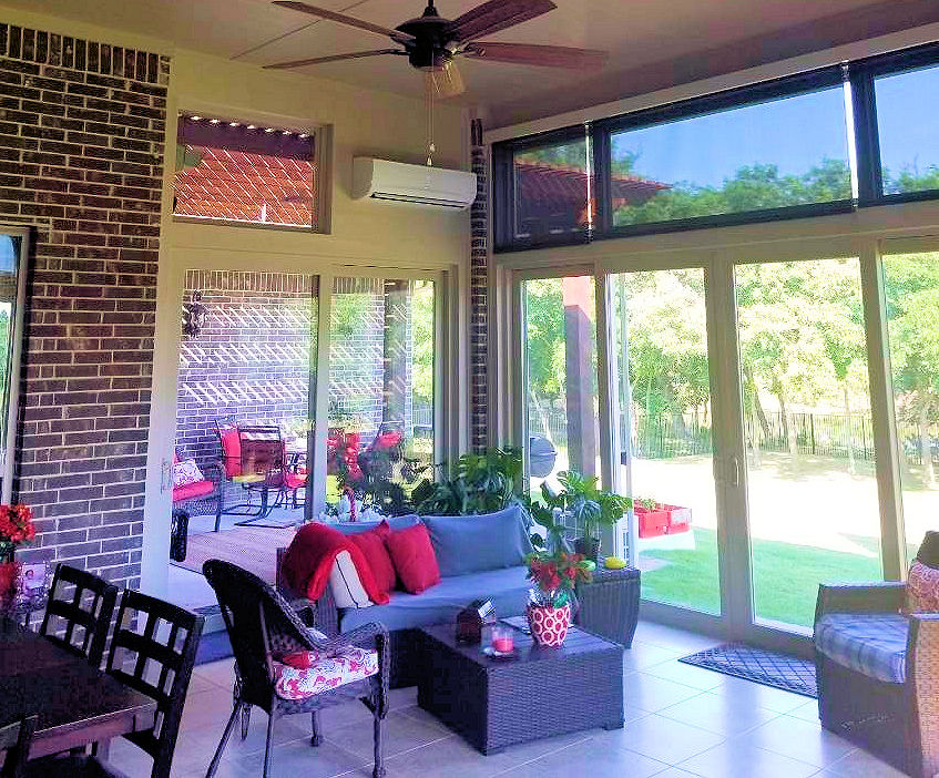 Screen rooms in Texas